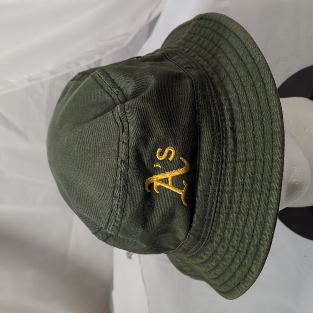 MLB Oakland A's green bucket hat - Picture 2 of 9